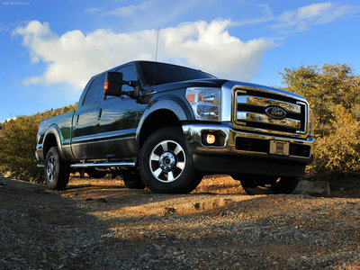 Ford Super Duty 2011 Poster with Hanger