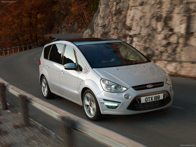 Ford S MAX 2011 canvas poster
