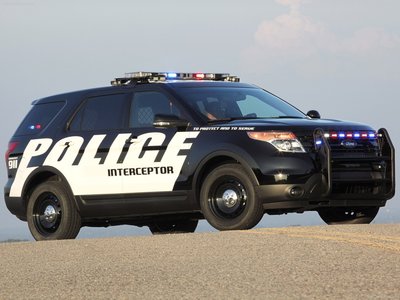 Ford Police Interceptor Utility Vehicle 2011 hoodie