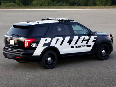 Ford Police Interceptor Utility Vehicle 2011 tote bag #22917