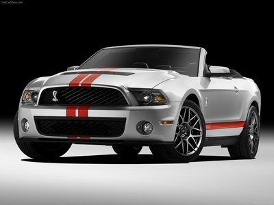 Ford Mustang Shelby GT500 Convertible 2011 t-shirt