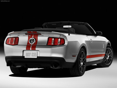 Ford Mustang Shelby GT500 Convertible 2011 poster