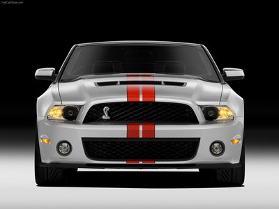 Ford Mustang Shelby GT500 Convertible 2011 Longsleeve T-shirt