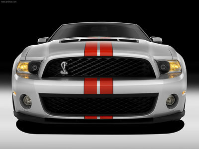 Ford Mustang Shelby GT500 Convertible 2011 mouse pad