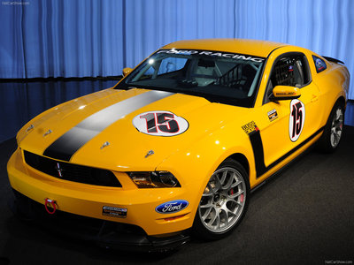 Ford Mustang Boss 302R 2011 mouse pad