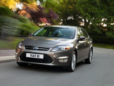 Ford Mondeo 5 door 2011 canvas poster