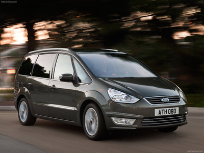 Ford Galaxy 2011 canvas poster