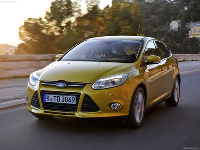 Ford Focus 2011 canvas poster