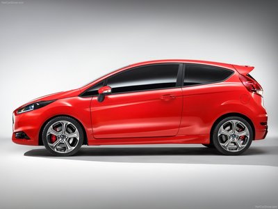 Ford Fiesta ST Concept 2011 canvas poster