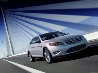 Ford Taurus 2010 canvas poster