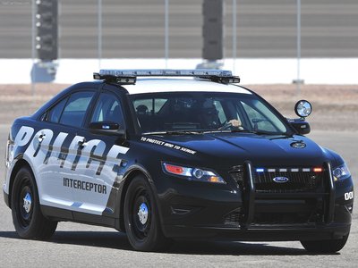 Ford Police Interceptor Concept 2010 canvas poster