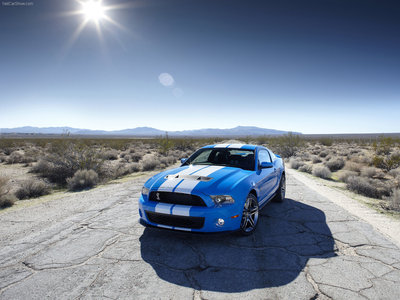 Ford Mustang Shelby GT500 2010 poster