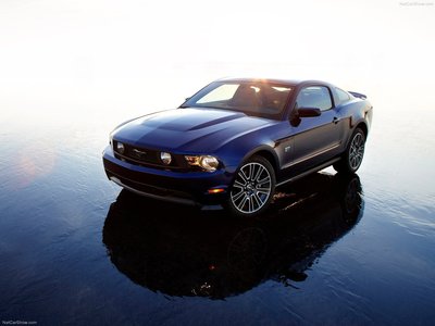 Ford Mustang 2010 Poster with Hanger