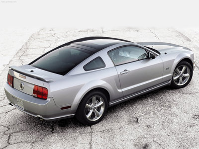 Ford Mustang Glass Roof 2009 Poster with Hanger