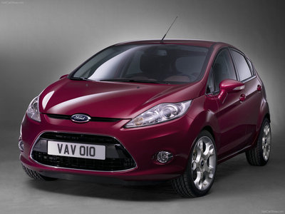 Ford Fiesta 5 door 2009 Mouse Pad 23390