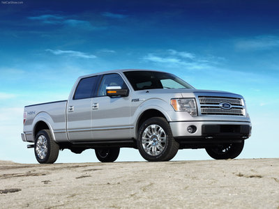 Ford F 150 Platinum 2009 canvas poster