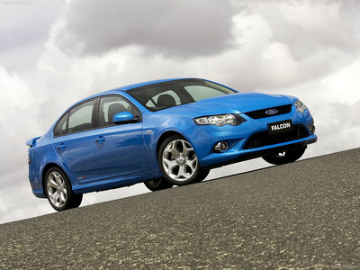 Ford FG Falcon XR8 2008 Poster with Hanger
