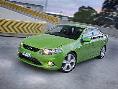 Ford FG Falcon XR6 Turbo 2008 Poster with Hanger