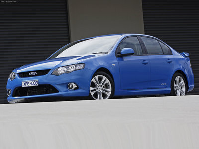 Ford FG Falcon XR6 2008 Poster with Hanger