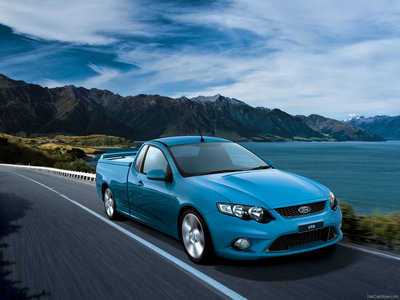 Ford FG Falcon Ute XR8 2008 canvas poster