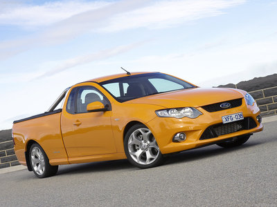 Ford FG Falcon Ute XR6 Turbo 2008 mouse pad