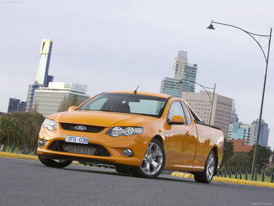 Ford FG Falcon Ute XR6 Turbo 2008 canvas poster