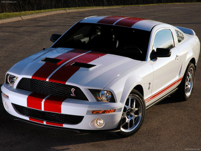 Ford Mustang Shelby GT500 Red Stripe 2007 mug