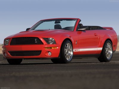 Ford Mustang Shelby GT500 Convertible 2007 mouse pad