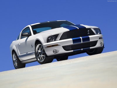 Ford Mustang Shelby GT500 2007 canvas poster
