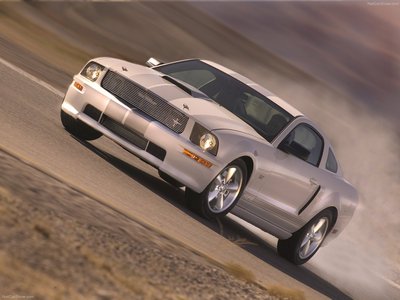 Ford Mustang Shelby GT 2007 canvas poster