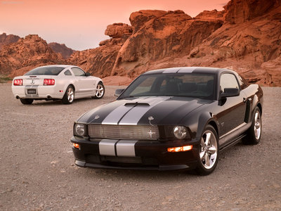 Ford Mustang Shelby GT 2007 canvas poster