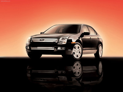 Ford Fusion 2006 canvas poster