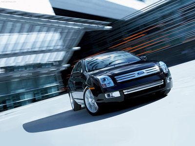 Ford Fusion 2006 canvas poster
