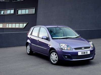 Ford Fiesta 2006 canvas poster