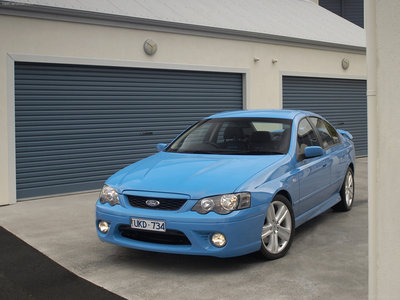 Ford BF MkII Falcon XR8 2006 Poster with Hanger