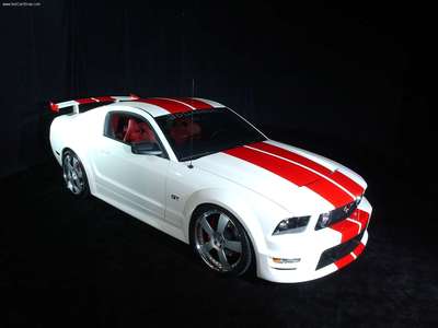 Ford Mustang at SEMA 2004 2005 Poster with Hanger