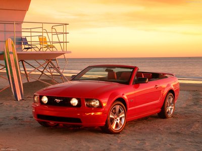 Ford Mustang GT Convertible 2005 poster
