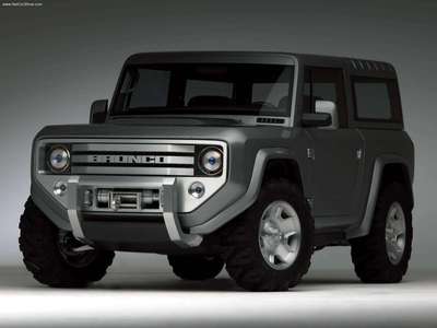 Ford Bronco Concept 2004 Poster with Hanger