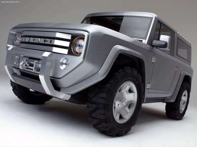 Ford Bronco Concept 2004 Poster with Hanger
