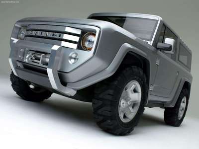 Ford Bronco Concept 2004 canvas poster