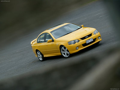 Ford BA MkII Falcon XR8 2004 canvas poster