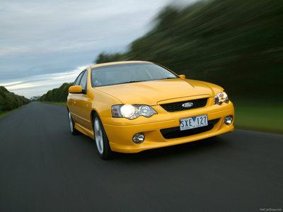 Ford BA MkII Falcon XR8 2004 canvas poster