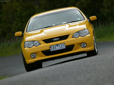 Ford BA MkII Falcon XR8 2004 Poster with Hanger