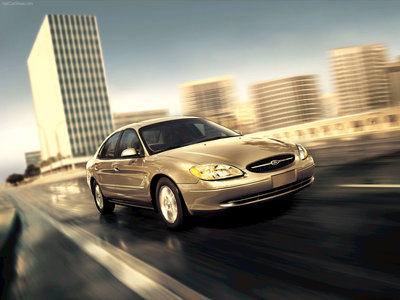 Ford Taurus 2003 canvas poster