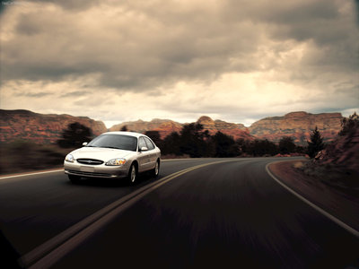 Ford Taurus 2003 canvas poster