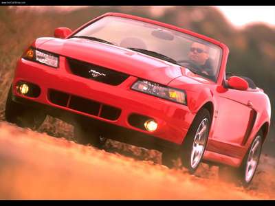 Ford Mustang SVT Cobra Convertible 2003 Mouse Pad 24600