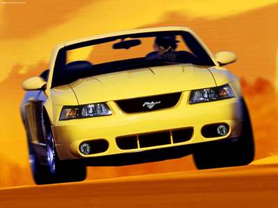 Ford Mustang SVT Cobra Convertible 2003 Mouse Pad 24602