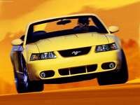 Ford Mustang SVT Cobra Convertible 2003 Mouse Pad 24602