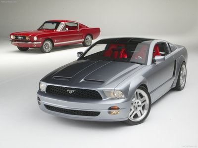 Ford Mustang GT Coupe Concept 2003 canvas poster