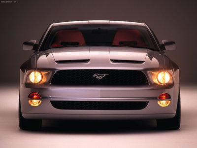 Ford Mustang GT Coupe Concept 2003 canvas poster